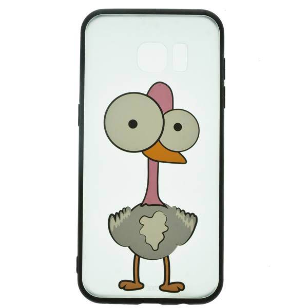 کاور زوو مدلOstrich مناسب برای گوشی سامسونگ S7 EDGE بی رنگ مات