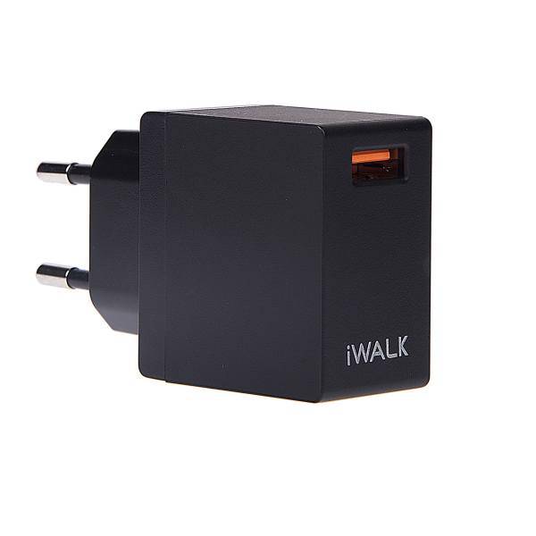 iWalk JK050240 Quick Charge 3.0 Wall Charger، شارژر دیواری آی واک مدل JK050240 Quick Charge 3.0