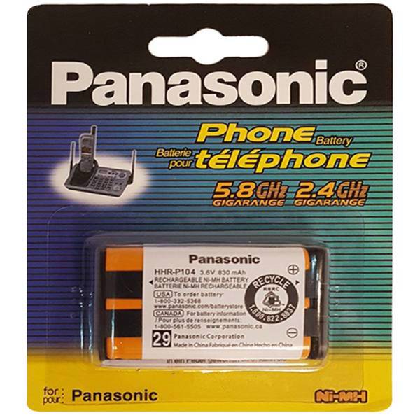 Panasonic HHR-P104A/1B Battery، باتری تلفن بی سیم پاناسونیک مدل HHR-P104