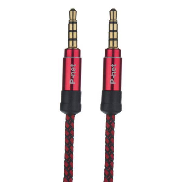 P-net High Speed 3.5mm Audio Cable 1.5m، کابل انتقال صدا 3.5 میلی متری پی نت مدل High Speed طول 1.5 متر