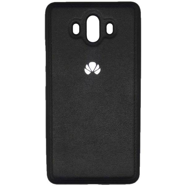 TPU Leather Design Cover For Huawei Mate 10، کاور ژله ای طرح چرم مناسب برای گوشی موبایل Huawei Mate 10