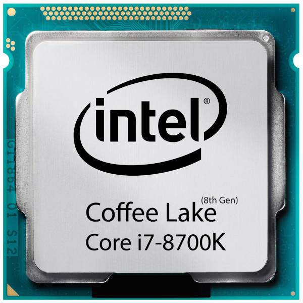 Intel Coffee Lake Core i7-8700K Tray CPU Without Fan، پردازنده مرکزی اینتل سری Coffee Lake مدل Core i7-8700K تری بدون فن