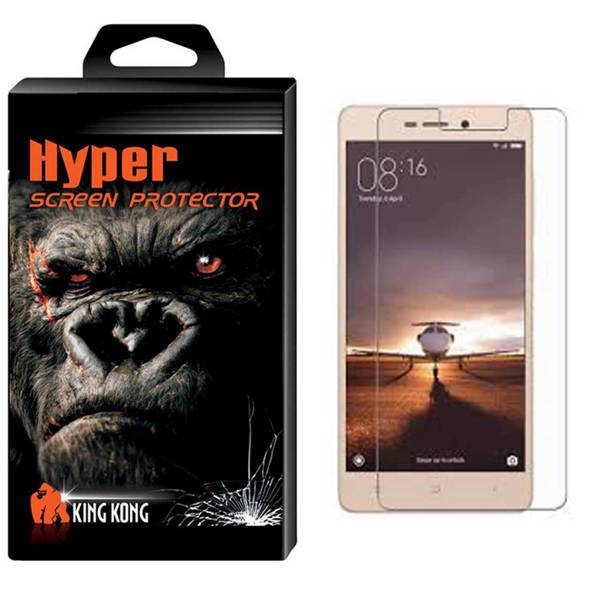 Hyper Protector King Kong Glass Screen Protector For Xiaomi Redmi 3s Prime، محافظ صفحه نمایش شیشه ای کینگ کونگ مدل Hyper Protector مناسب برای گوشی شیاومی Redmi 3s Prime