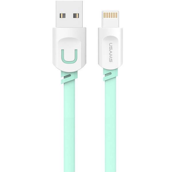 Usams U USB To Lightning Cable 0.25m، کابل تبدیل USB به لایتنینگ یوسمز مدل U به طول 0.25 متر