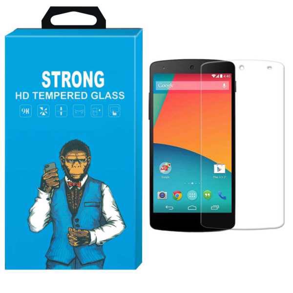 Strong Tempered Glass Screen Protector For LG Nexus 5، محافظ صفحه نمایش شیشه ای تمپرد مدل Strong مناسب برای گوشی ال جی Nexus 5