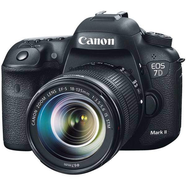 Canon EOS 7D Mark II+ 18-135 IS STM Digital Camera، دوربین دیجیتال کانن مدل EOS 7D Mark II+18-135 IS STM