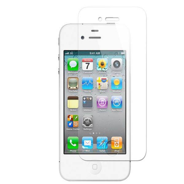 apple iphone 4 nano screen protector، محافظ صفحه نمایش نشکن نانو مخصوص آیفون 4