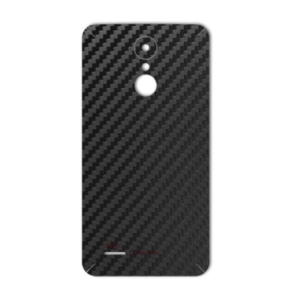 MAHOOT Carbon-fiber Texture Sticker for LG K8 2017، برچسب تزئینی ماهوت مدل Carbon-fiber Texture مناسب برای گوشی LG K8 2017