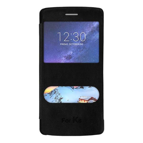 LG CFV Flip Cover For LG K8 2017، کیف کلاسوری ال جی مدل CFV مناسب برای گوشی موبایل ال جی K8 2017