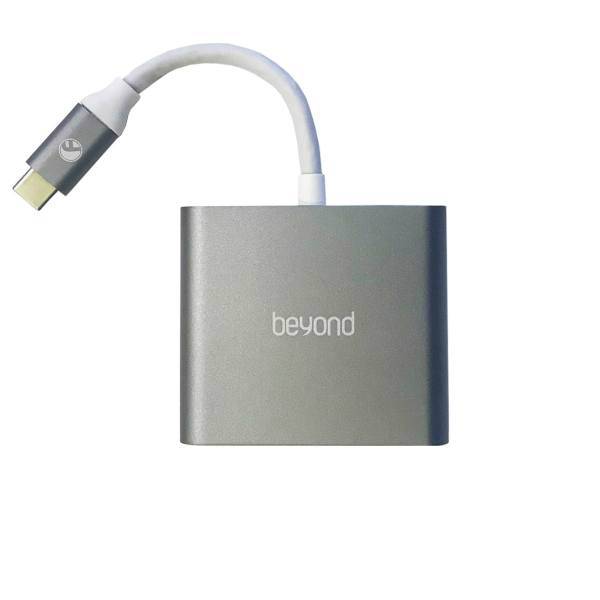 Beyond BA-410 3 Ports USB-C Hub، هاب سه پورت USB-C بیاند مدل BA-410