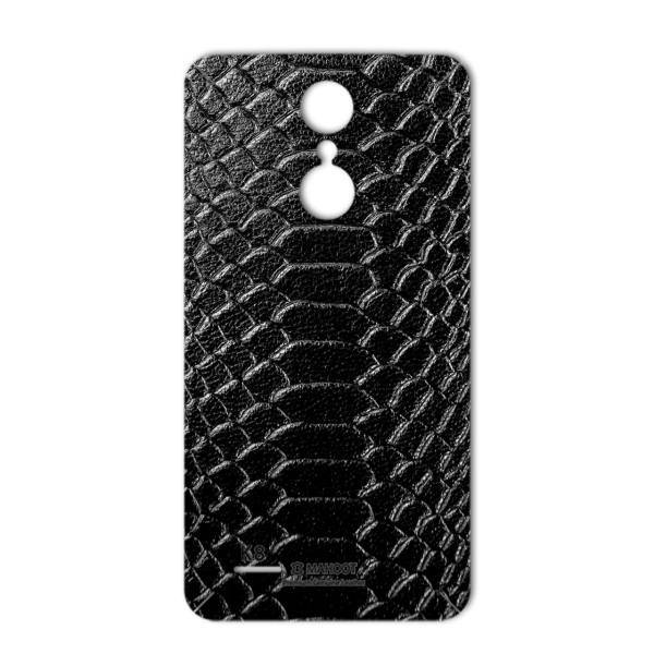 MAHOOT Snake Leather Special Sticker for LG K8 2017، برچسب تزئینی ماهوت مدل Snake Leather مناسب برای گوشی LG K8 2017