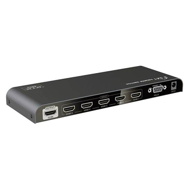 Lenkeng LKV501-V2.0 5 Ports HDMI Switch، سوئیچ 5 پورت HDMI لنکنگ مدل LKV501-V2.0