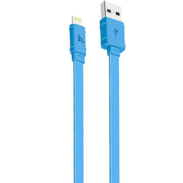 Hoco X5 Bamboo USB To Lightning Cable 1m، کابل تبدیل USB به لایتنینگ هوکو مدل X5 Bamboo طول 1 متر