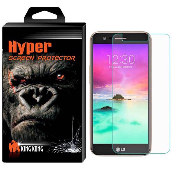 محافظ صفحه نمایش شیشه ای کینگ کونگ مدل Hyper Protector مناسب برای گوشی ال جی K10 2017