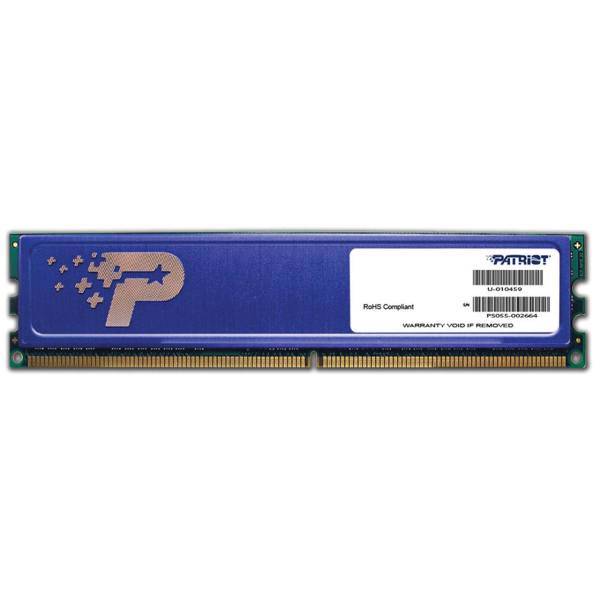 Patriot Signature DDR3 1600 CL11 Single Channel Desktop RAM - 4GB، رم دسکتاپ DDR3 تک کاناله 1600 مگاهرتز CL11 پتریوت سری Signature ظرفیت 4 گیگابایت