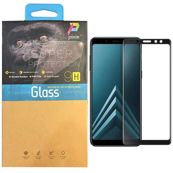 Pixie 5D Full Glue Glass Screen Protector For Samsung Galaxy A5 2018، محافظ صفحه نمایش شیشه ای پیکسی مدل 5D مناسب برای گوشی سامسونگ Galaxy A5 2018