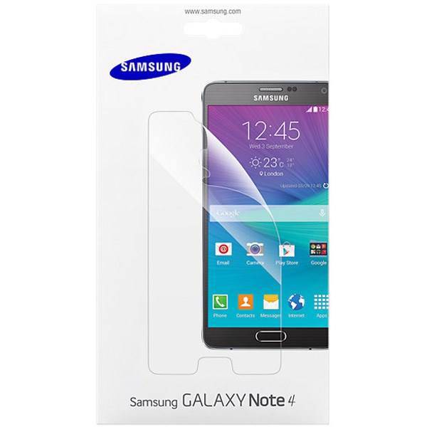 Samsung Galaxy Note 4 Original Screen Protector، محافظ صفحه نمایش اوریجینال مخصوص گوشی سامسونگ گلکسی نوت 4