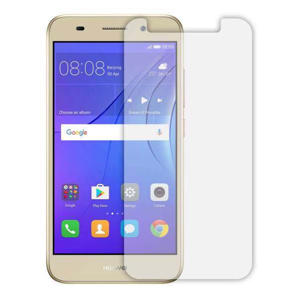 Tempered Glass Screen Protector For Huawei Y3 2017، محافظ صفحه نمایش شیشه ای مدل Tempered مناسب برای گوشی موبایل هوآوی Y3 2017