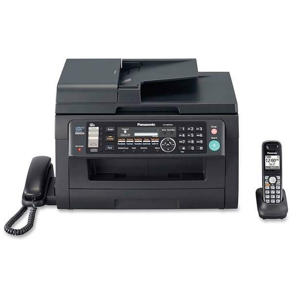 Panasonic MB2061CX Multifunction Laser Printer، پرینتر چند کاره پاناسونیک با دو گوشی تلفن مدل MB2061CX