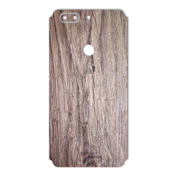 MAHOOT Walnut Texture Sticker for OnePlus 5T، برچسب تزئینی ماهوت مدل Walnut Texture مناسب برای گوشی OnePlus 5T