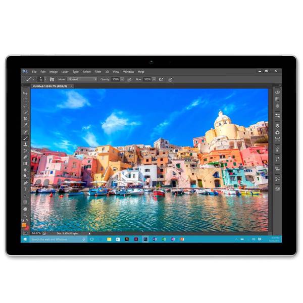 Microsoft Surface Pro 4- Tablet - With Maroo Glass Screen Protector، تبلت مایکروسافت مدل Surface Pro 4 -E به همراه محافظ صفحه نمایش Maroo