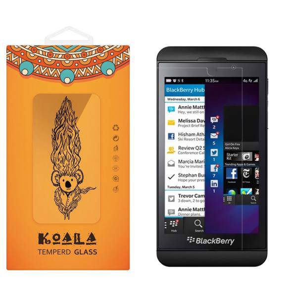 KOALA Tempered Glass Screen Protector For BlackBerry Z30، محافظ صفحه نمایش شیشه ای کوالا مدل Tempered مناسب برای گوشی موبایل بلک بری Z30