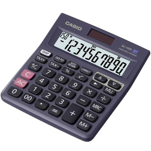 Casio MJ-100D Calculator، ماشین حساب کاسیو مدل MJ-100D