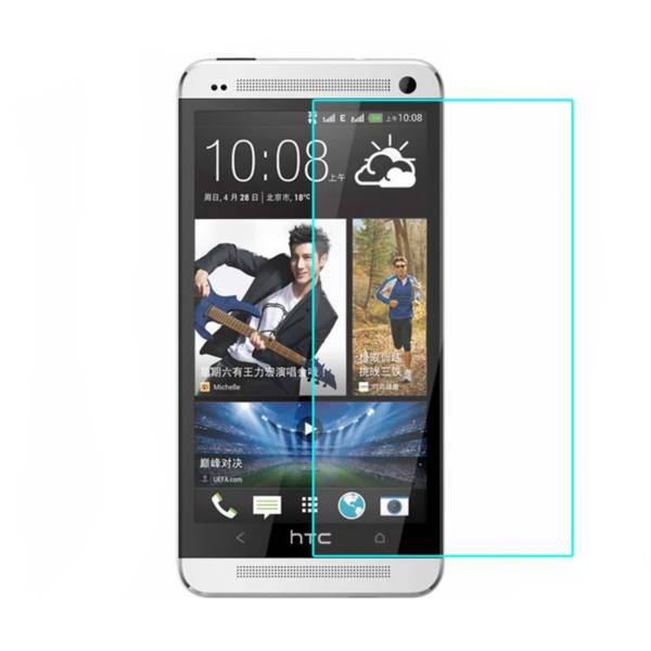 Tempered Glass Screen Protector For HTC One M7، محافظ صفحه نمایش شیشه ای مدل Tempered مناسب برای گوشی موبایل اچ تی سی One M7