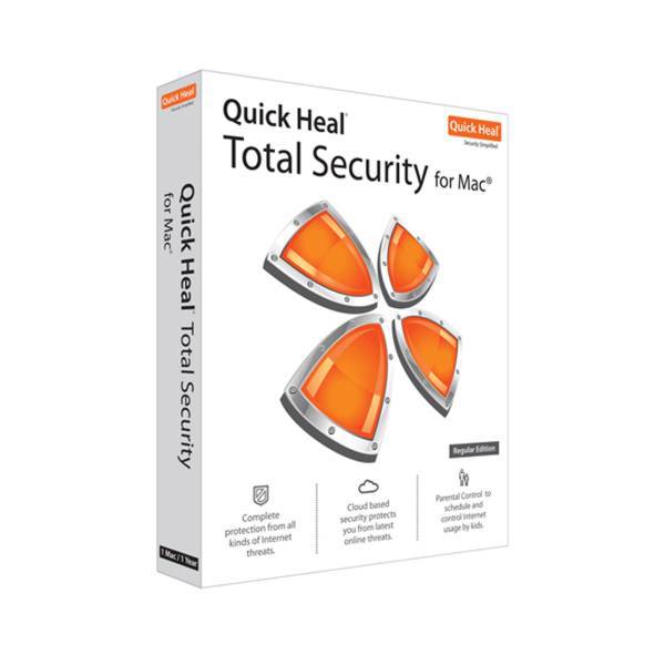 Quick Heal Total Security for Mac، آنتی ویروس کوییک هیل توتال سکیوریتی مک 1 ساله