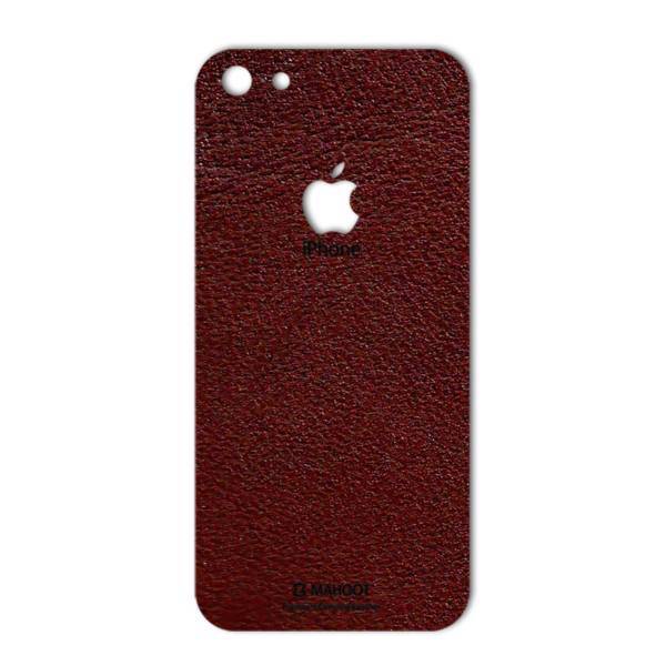 MAHOOT Natural Leather Sticker for iPhone 5، برچسب تزئینی ماهوت مدلNatural Leather مناسب برای گوشی iPhone 5
