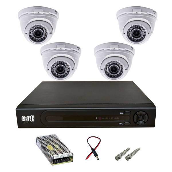 سیستم امنیتی و نظارت تصویری مدل ELCO-HD2D4-V