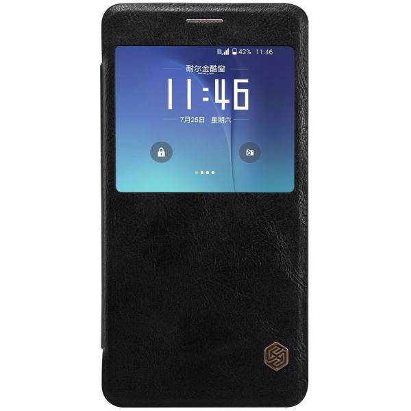 Nillkin Qin Leather Flip Cover For Samsung Galaxy Note 5 N920، کیف کلاسوری چرمی نیلکین مدل Qin مناسب برای گوشی موبایل سامسونگ Galaxy Note 5 N920