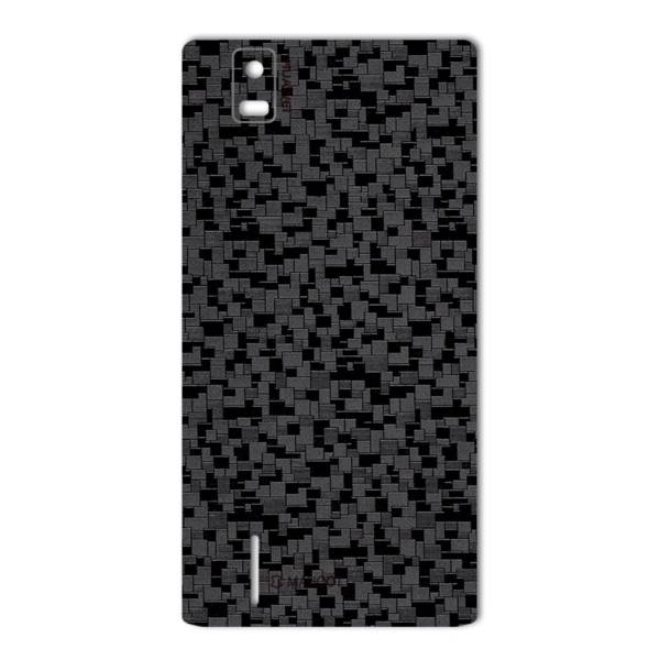 MAHOOT Silicon Texture Sticker for Huawei Ascend P2، برچسب تزئینی ماهوت مدل Silicon Texture مناسب برای گوشی Huawei Ascend P2