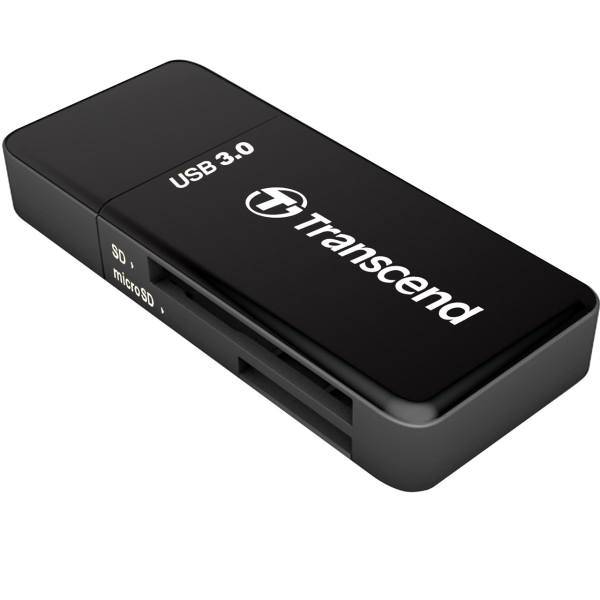 Transcend RDF5 USB 3.0 Card Reader، کارت خوان ترنسند مدل RDF5 با رابط USB 3.0