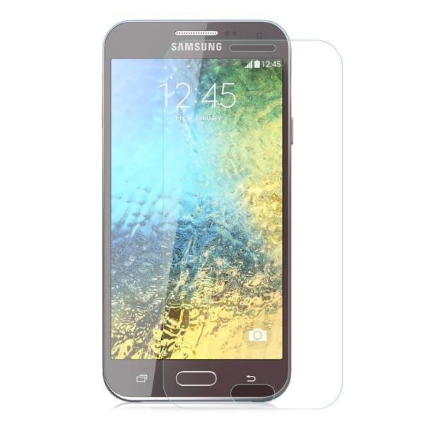 Tempered Glass Screen Protector For Samsung Galaxy E7، محافظ صفحه نمایش شیشه ای مدل Tempered مناسب برای گوشی موبایل سامسونگ Galaxy E7
