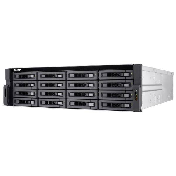 QNAP TVS-EC1680U-SAS-RP-16G-R2 NAS، ذخیره ساز تحت شبکه کیونپ مدل TVS-EC1680U-SAS-RP-16G-R2