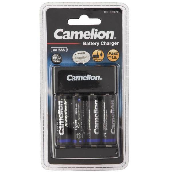 Camelion BC-0807F Battery Charger، شارژر باتری کملیون مدل BC-0807F