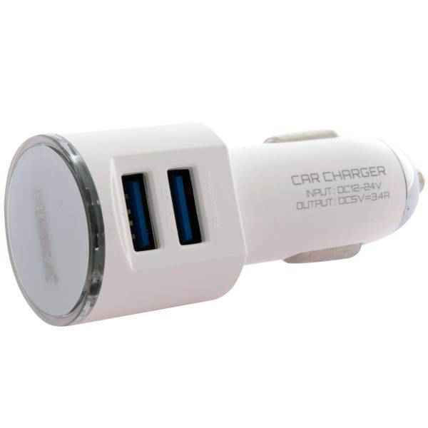 Hiska KL-C42 Car Charger، شارژر فندکی هیسکا مدل KL-C42