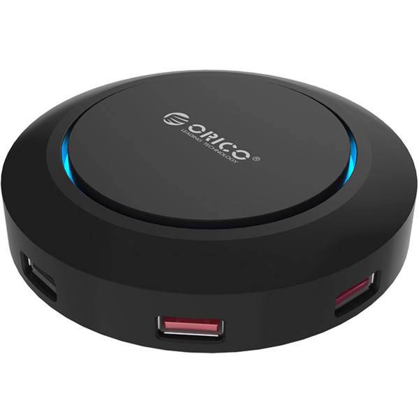 Orico OCP-5US with QI Wireless Charging Mode Desktop Charger، شارژر رومیزی اوریکو مدل OCP-5US with QI Wireless Charging Mode