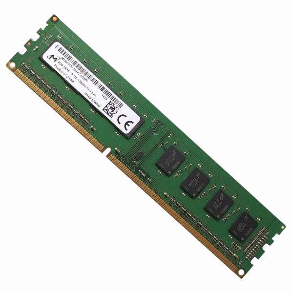 MICRON DDR3 -12800 1600MHz Desktop RAM 4GB، رم کامپیوتر میکرون مدل DDR3 -12800 1600MHz ظرفیت 4 گیگابایت