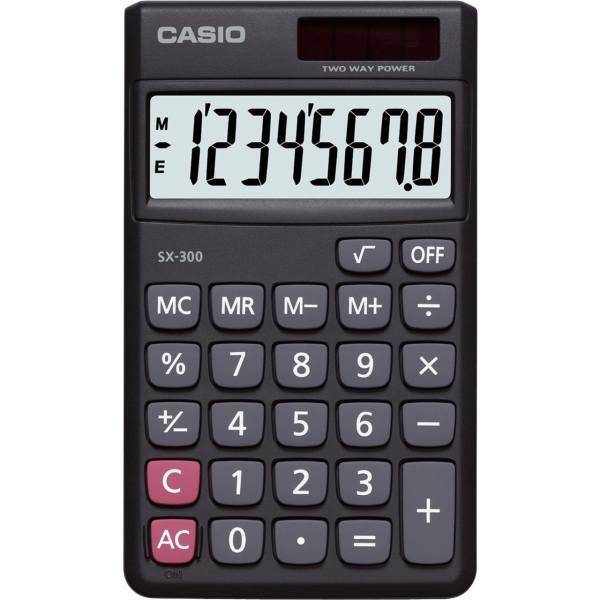 Casio SX300PW Calculator، ماشین حساب کاسیو SX300PW