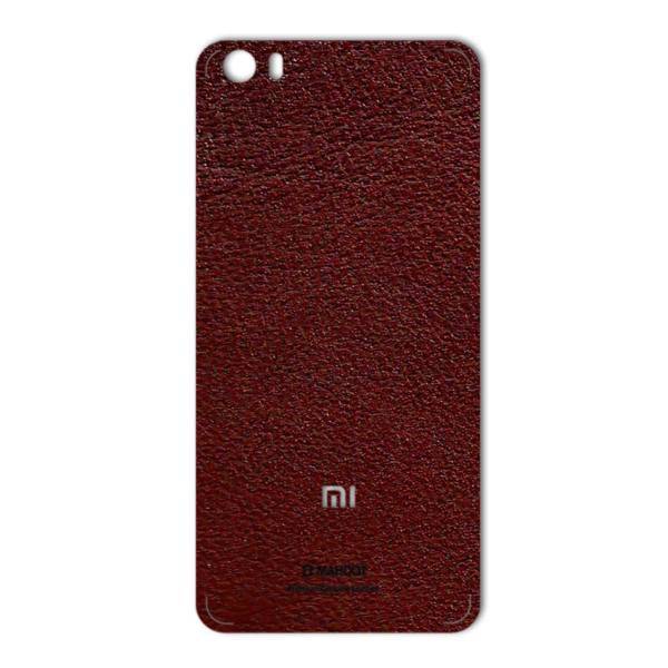 MAHOOT Natural Leather Sticker for Xiaomi Mi5، برچسب تزئینی ماهوت مدلNatural Leather مناسب برای گوشی Xiaomi Mi5