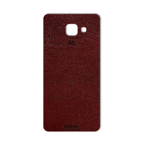 MAHOOT Natural Leather Sticker for Samsung A5 2016، برچسب تزئینی ماهوت مدلNatural Leather مناسب برای گوشی Samsung A5 2016