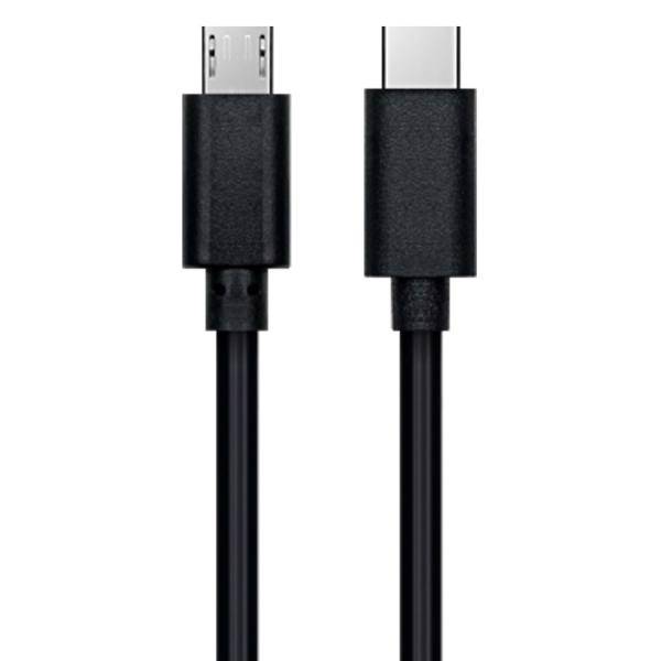 KNETPLUS Type-C to Micro USB Cable male to male 1.2m، کابل تبدیل USB-C به Micro USB کی نت پلاس مدل KP-C2002 طول 1.2 متر