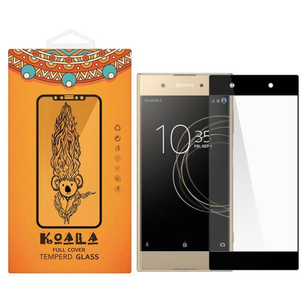 KOALA Full Cover Glass Screen Protector For Sony Xperia XA1 Plus، محافظ صفحه نمایش شیشه ای کوالا مدل Full Cover مناسب برای گوشی موبایل سونی Xperia XA1 Plus