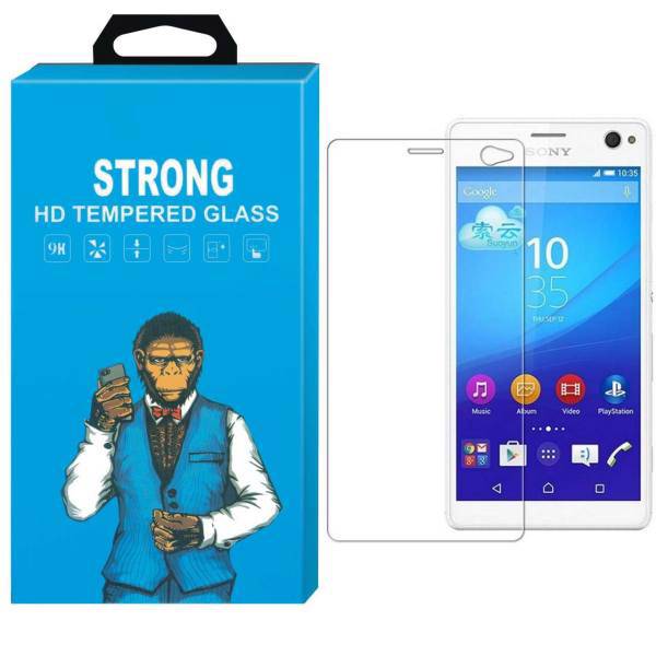 Strong Tempered Glass Screen Protector For Sony Xperia C4، محافظ صفحه نمایش شیشه ای تمپرد مدل Strong مناسب برای گوشی Sony Xperia C4