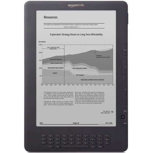 Amazon Kindle DX 4GB، کتاب خوان آمازون کیندل دی ایکس- 4 گیگابایت