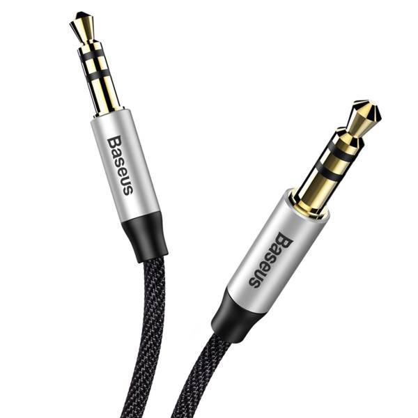 Baseus Yiven M30 3.5mm Audio Cable 1m، کابل انتقال صدا 3.5 میلی متری باسئوس مدل Yiven M30 به طول 1 متر