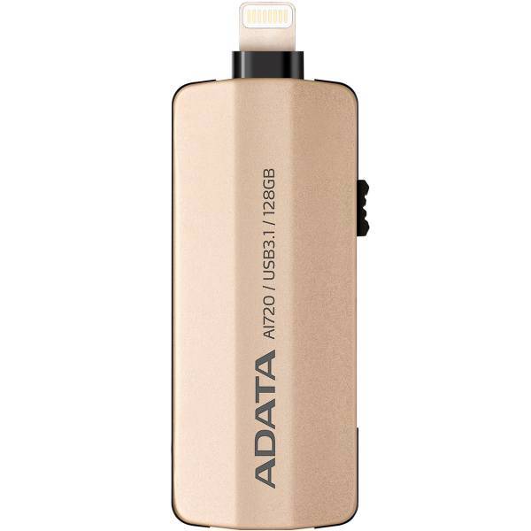 ADATA i-Memory AI720 Flash Memory 128GB، فلش مموری ای دیتا مدل i-Memory AI720 ظرفیت 128 گیگابایت