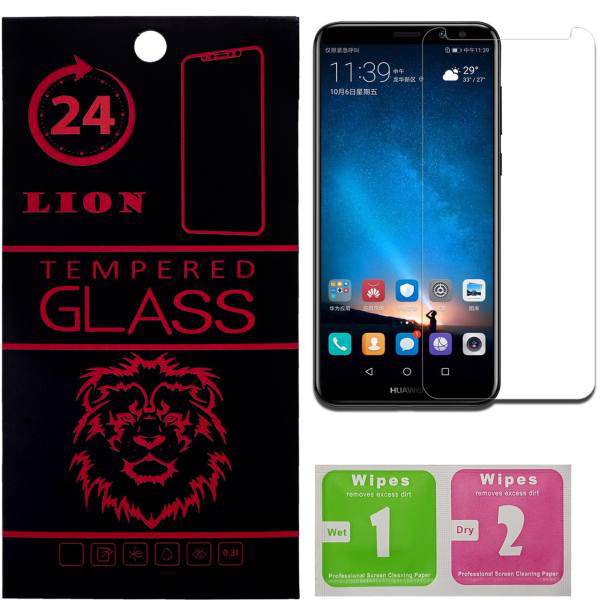 LION 2.5D Full Glass Screen Protector For Huawei Mate 10 Lite، محافظ صفحه نمایش شیشه ای لاین مدل 2.5D مناسب برای گوشی هواوی Mate 10 Lite